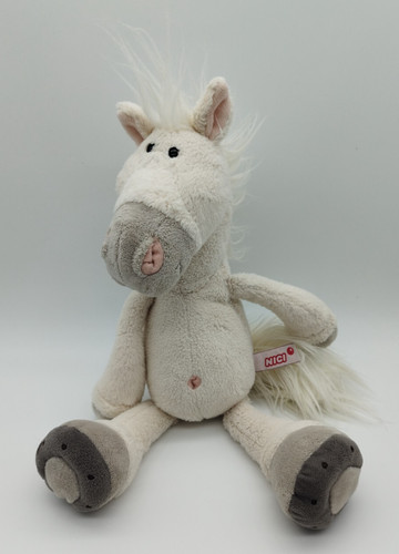 Stofftier pferd schimmel - pferd,