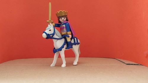 Playmobil prinz auf weißem - playmobil,