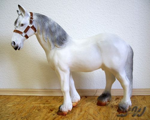 Pferd schimmel 58 - 58, cm