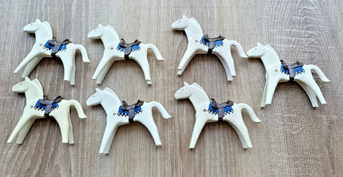 Playmobil schimmel pferd mit - schimmel,