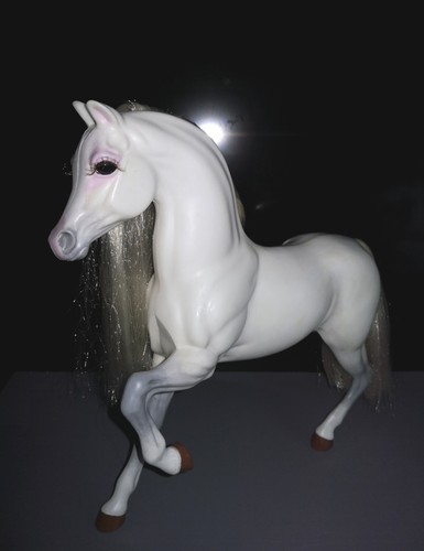 Barbie pferd schimmel groß - 1,